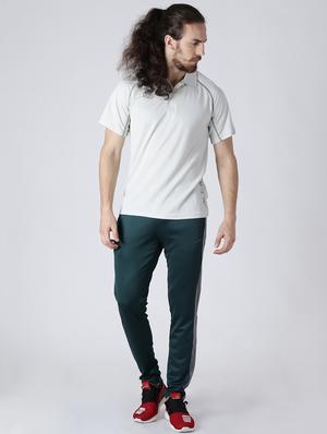 green side striped full length track pant - 17665147 - Standard Image - 4