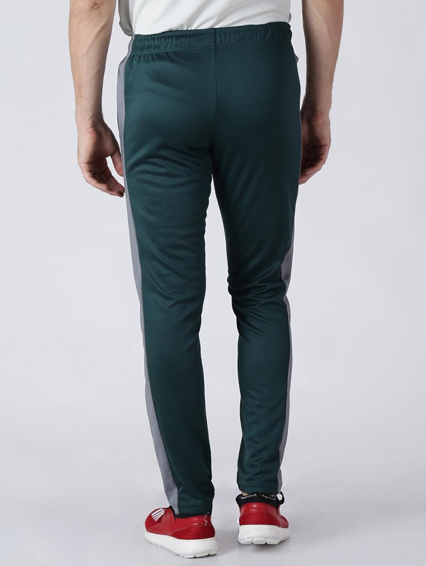green side striped full length track pant - 17665147 - Zoom Image - 3
