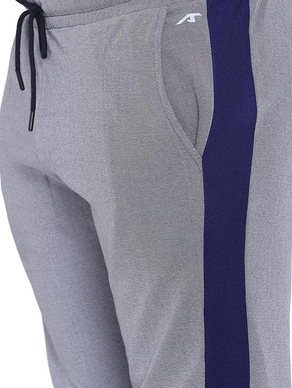 navy blue side taped full length track pant - 17665148 - Zoom Image - 5