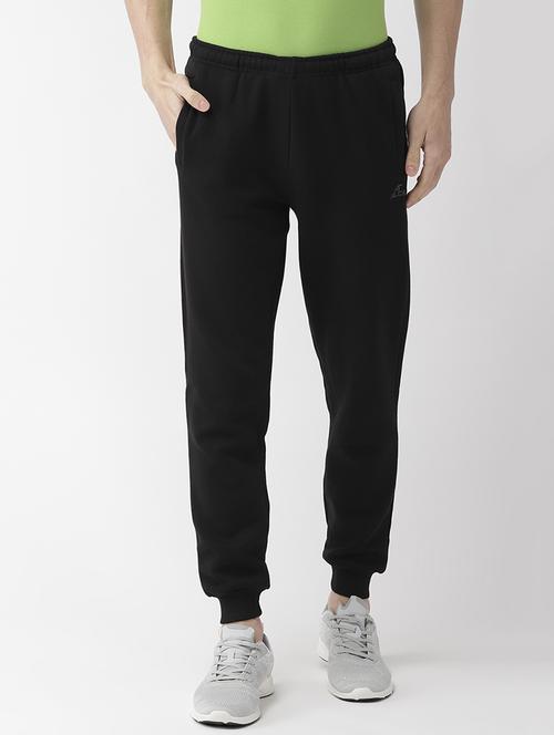 black solid jogger - 17665172 - Very Small Image - 1