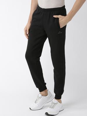 black solid jogger - 17665176 - Standard Image - 2