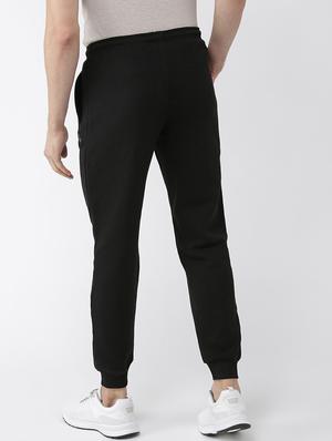 black solid jogger - 17665176 - Standard Image - 3