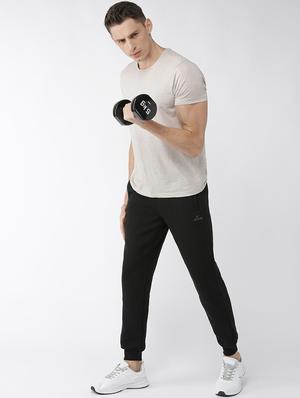 black solid jogger - 17665176 - Standard Image - 4