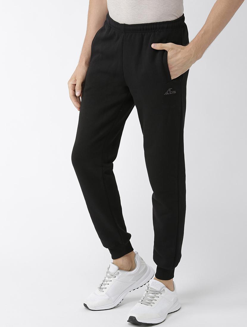 black solid jogger - 17665176 - Zoom Image - 2