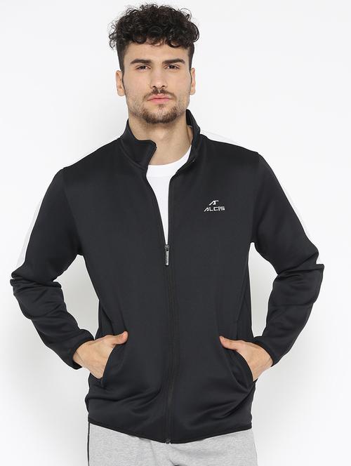 black taped casual jacket - 17665198 - Standard Image - 1