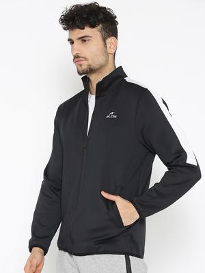 black taped casual jacket - 17665198 - Standard Image - 2
