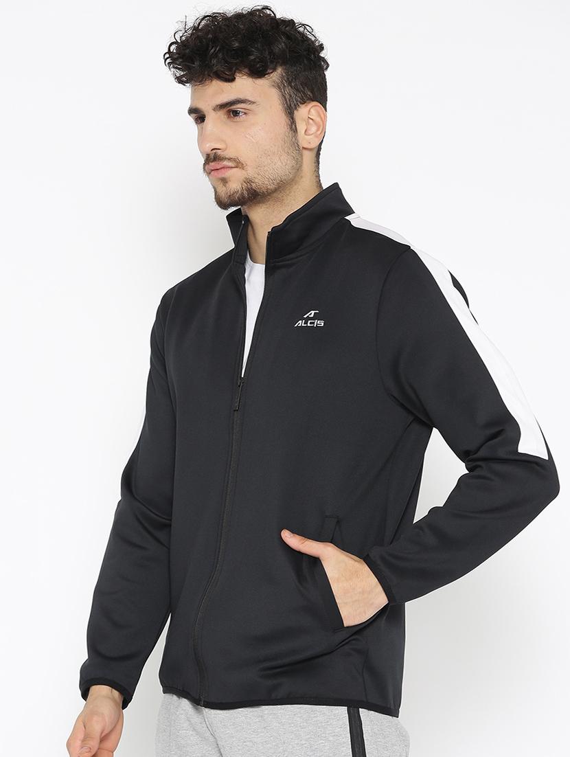 black taped casual jacket - 17665198 - Zoom Image - 2