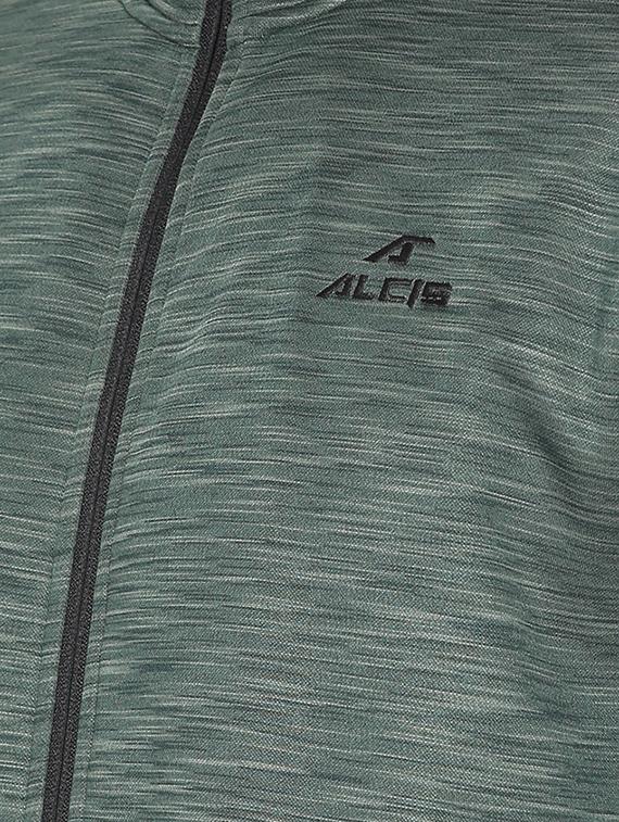 green solid casual jacket - 17665202 - Zoom Image - 5