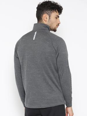 grey solid casual jacket - 17665204 - Standard Image - 3