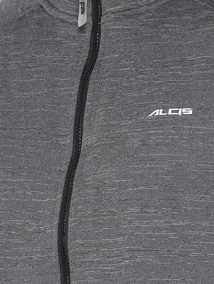 grey solid casual jacket - 17665204 - Standard Image - 4
