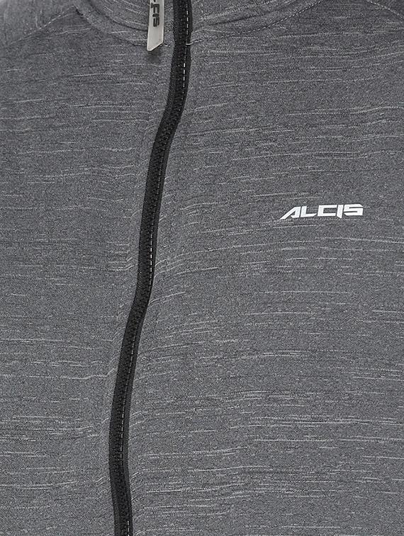 grey solid casual jacket - 17665204 - Zoom Image - 4