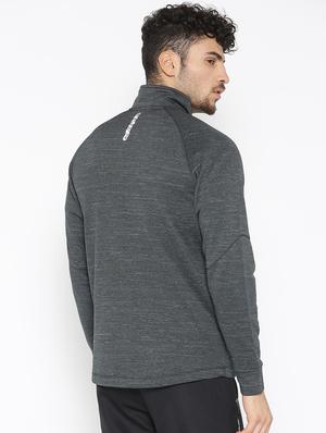 grey solid casual jacket - 17665206 - Standard Image - 3