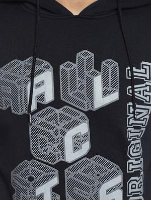 black printed sweatshirt - 17665214 - Standard Image - 5