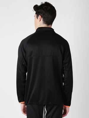black solid sweatshirt - 17665215 - Standard Image - 3