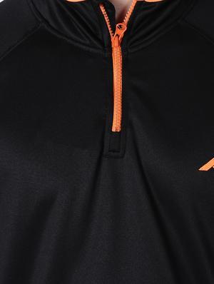 black solid sweatshirt - 17665215 - Standard Image - 5