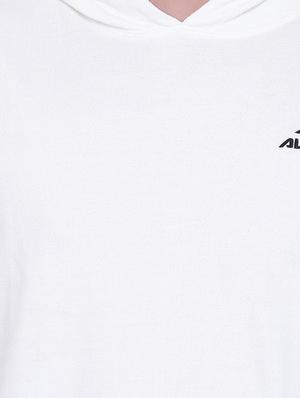 white solid sweatshirt - 17665217 - Standard Image - 5