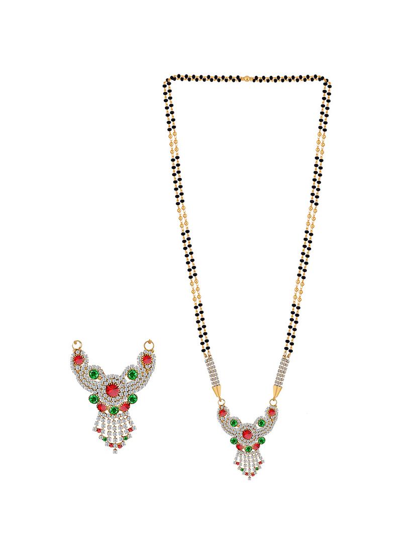 gold beads mangalsutra - 17665275 - Zoom Image - 2