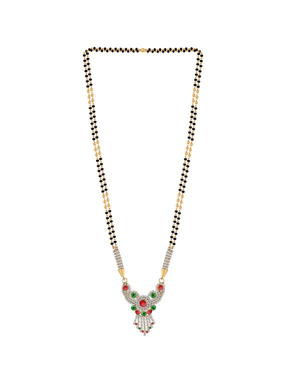 gold beads mangalsutra - 17665275 - Zoom Image - 4