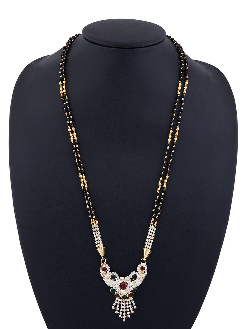 gold beads mangalsutra - 17665275 - Zoom Image - 5