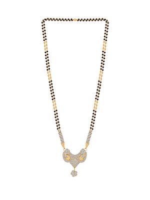 gold beads mangalsutra - 17665276 - Standard Image - 4