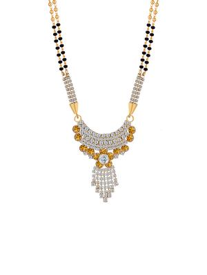 gold beads mangalsutra - 17665279 - Standard Image - 3