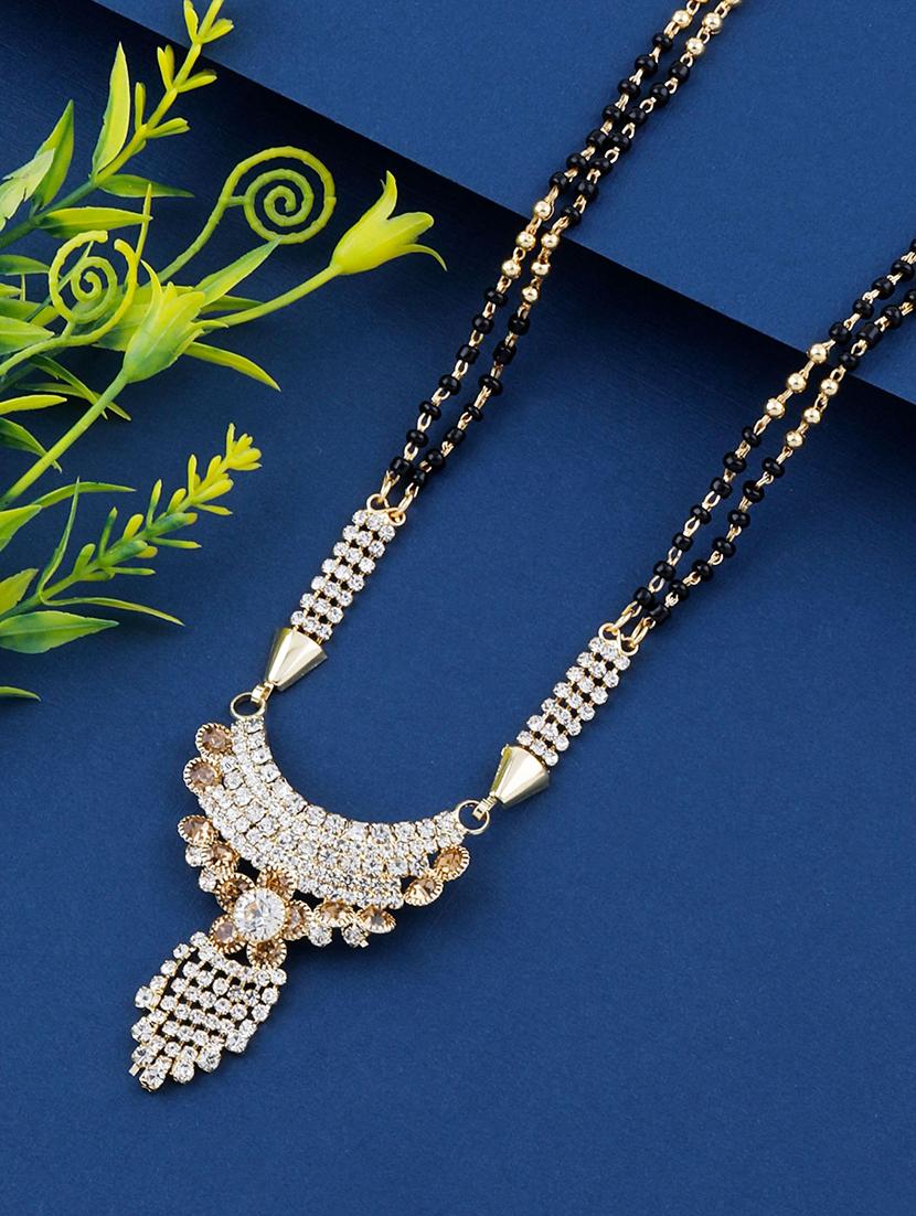 gold beads mangalsutra - 17665279 - Zoom Image - 1
