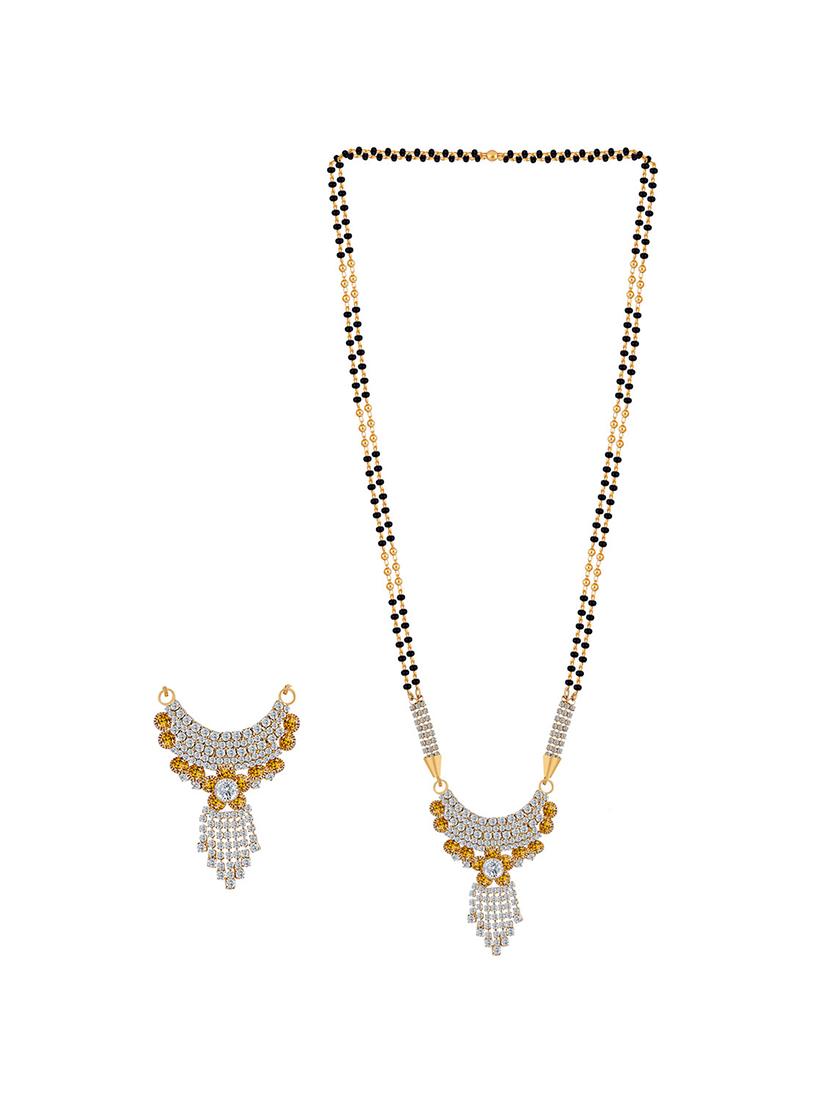 gold beads mangalsutra - 17665279 - Zoom Image - 2