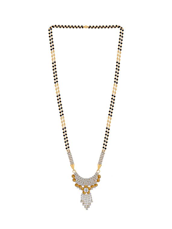 gold beads mangalsutra - 17665279 - Zoom Image - 4