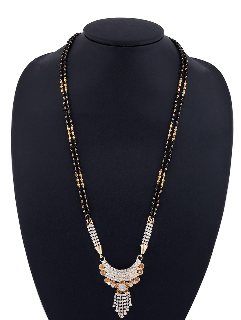 gold beads mangalsutra - 17665279 - Zoom Image - 5