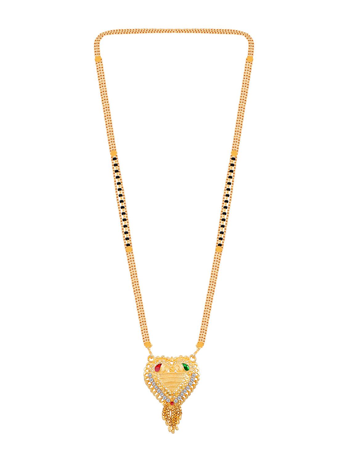 gold beads mangalsutra - 17665281 - Zoom Image - 4