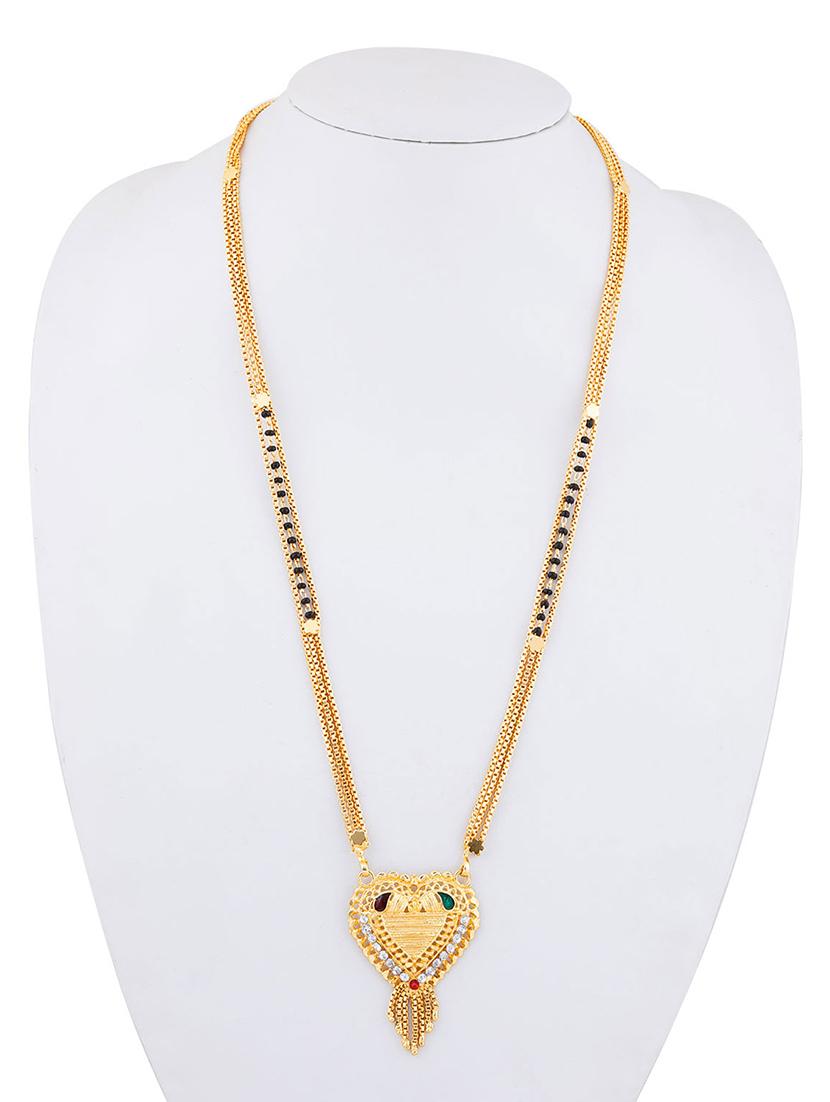 gold beads mangalsutra - 17665281 - Zoom Image - 5