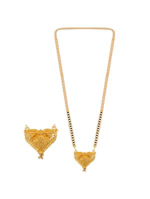 gold beads mangalsutra - 17665282 - Standard Image - 2