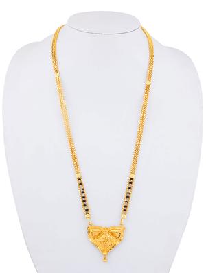 gold beads mangalsutra - 17665282 - Standard Image - 5