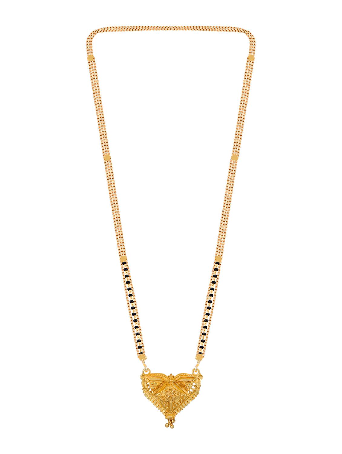 gold beads mangalsutra - 17665282 - Zoom Image - 4