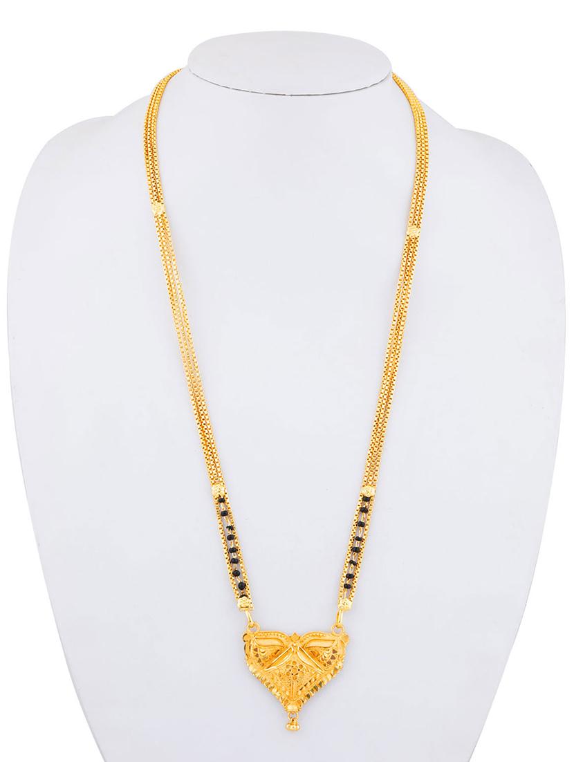 gold beads mangalsutra - 17665282 - Zoom Image - 5