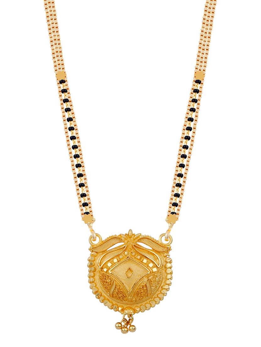 gold beads mangalsutra - 17665283 - Zoom Image - 3
