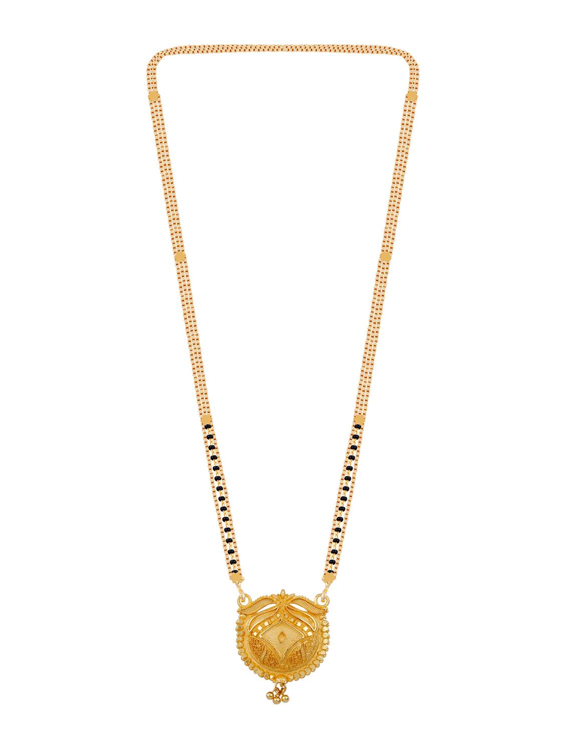 gold beads mangalsutra - 17665283 - Zoom Image - 4