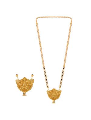 gold beads mangalsutra - 17665288 - Standard Image - 2