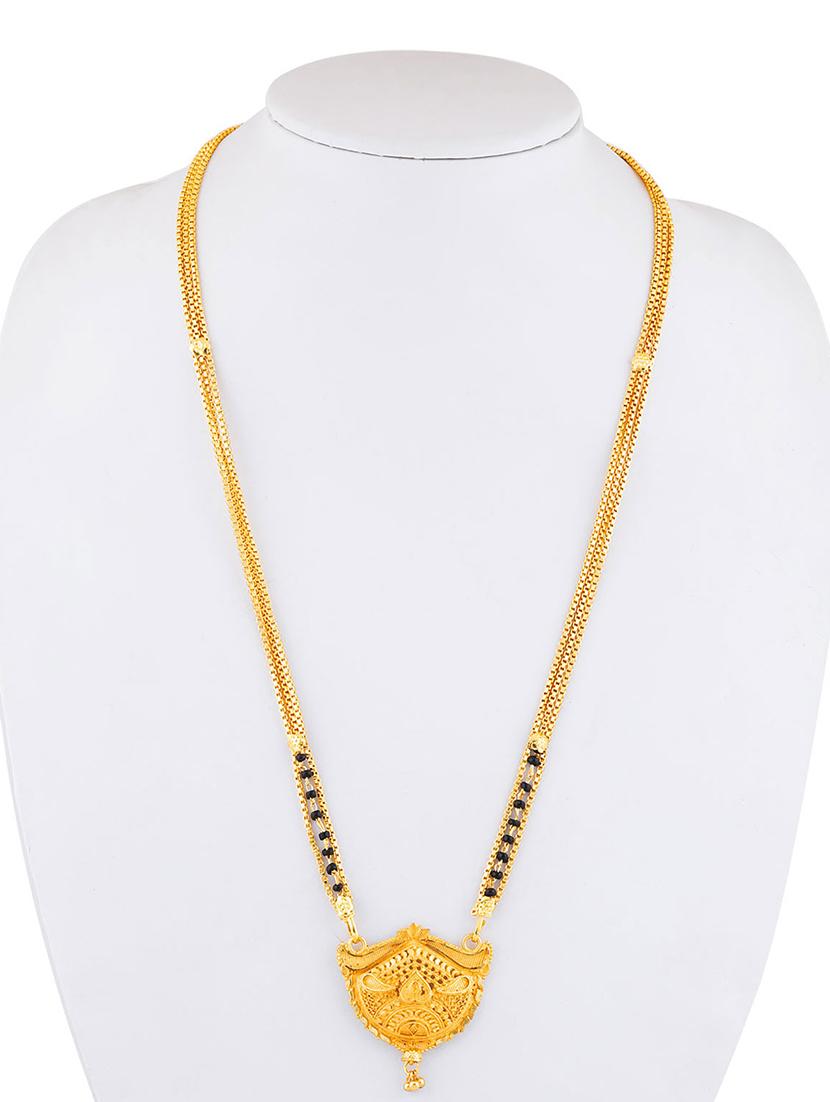 gold beads mangalsutra - 17665288 - Zoom Image - 5