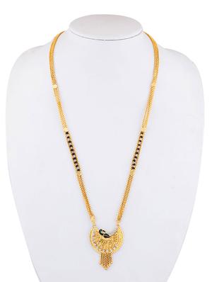 gold beads mangalsutra - 17665289 - Standard Image - 5