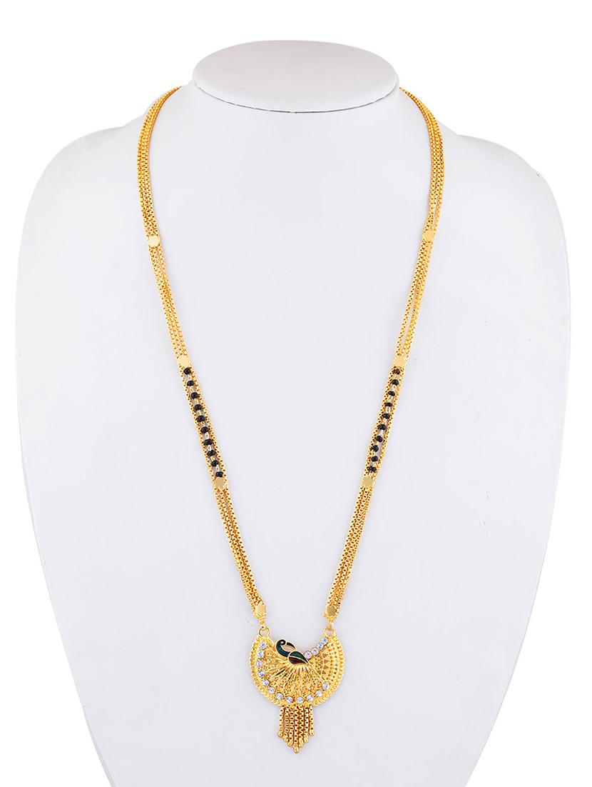 gold beads mangalsutra - 17665289 - Zoom Image - 5
