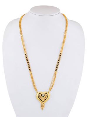 gold beads mangalsutra - 17665290 - Standard Image - 5