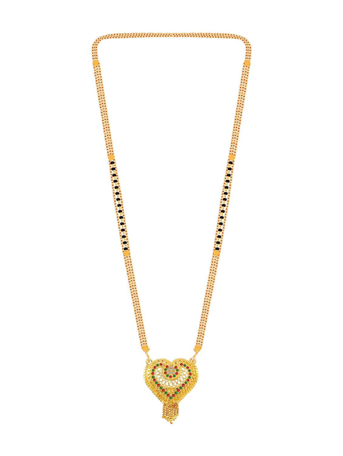gold beads mangalsutra - 17665290 - Zoom Image - 4
