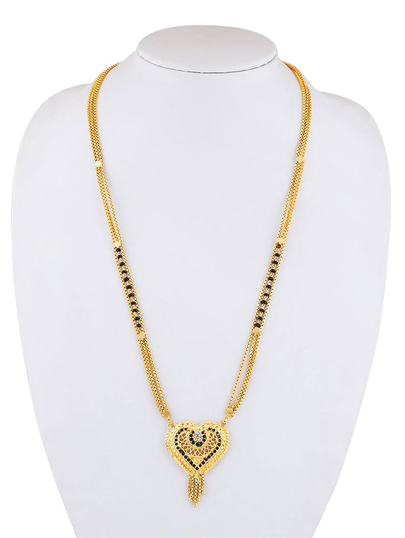 gold beads mangalsutra - 17665290 - Zoom Image - 5