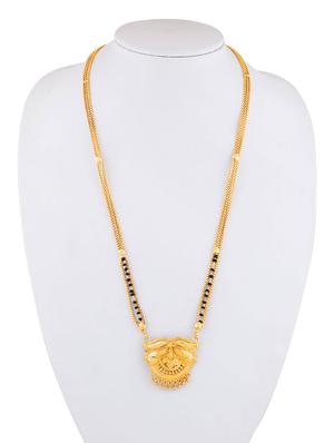 gold beads mangalsutra - 17665292 - Standard Image - 5