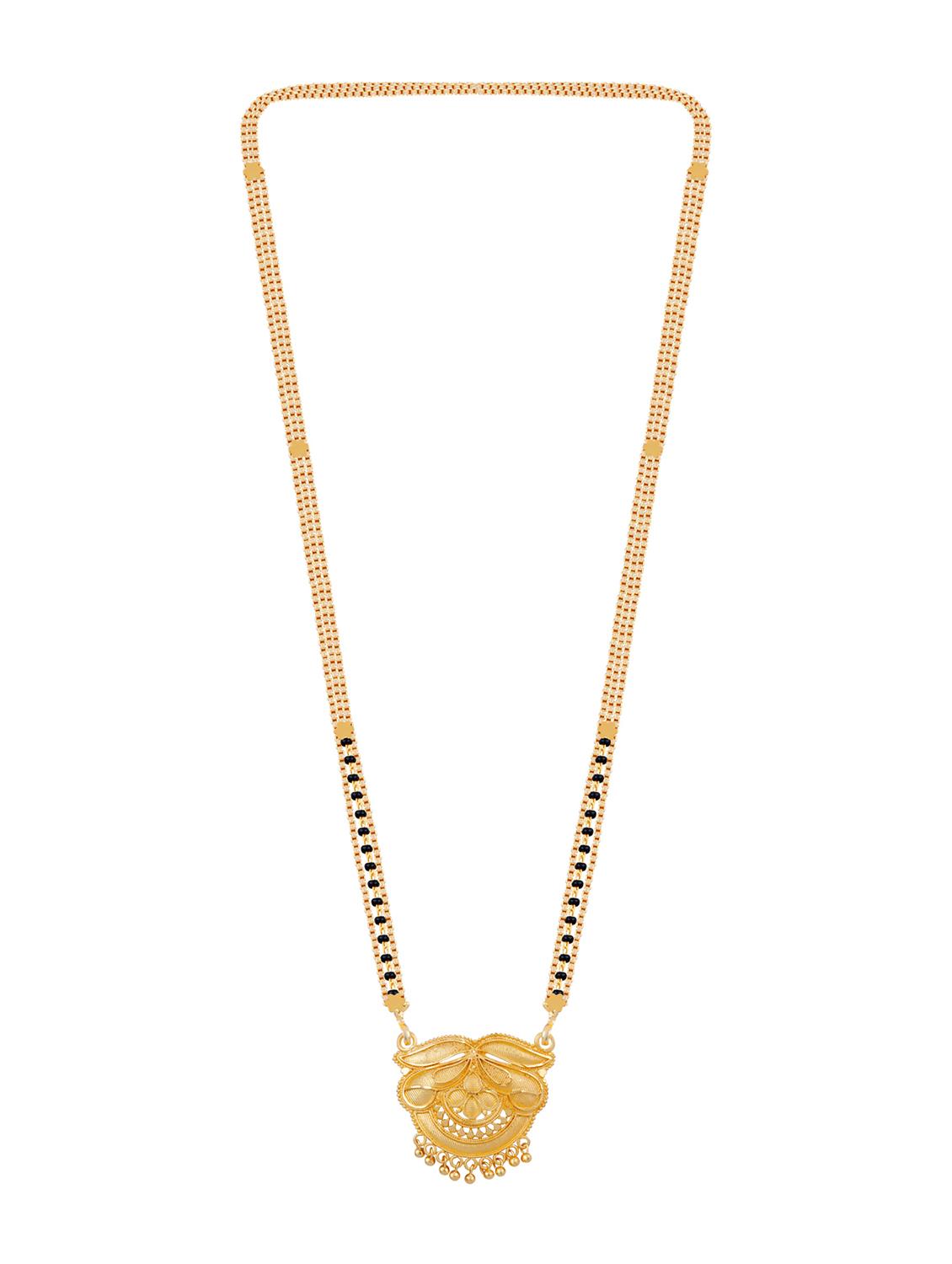 gold beads mangalsutra - 17665292 - Zoom Image - 4