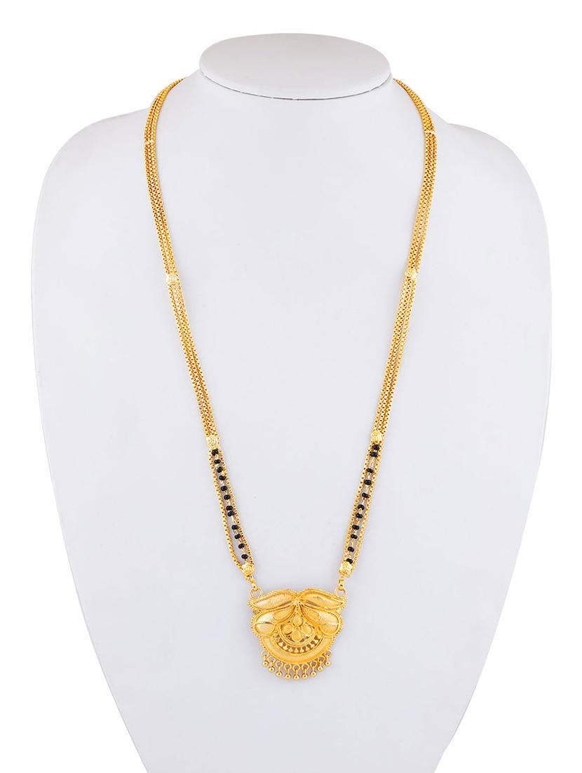 gold beads mangalsutra - 17665292 - Zoom Image - 5