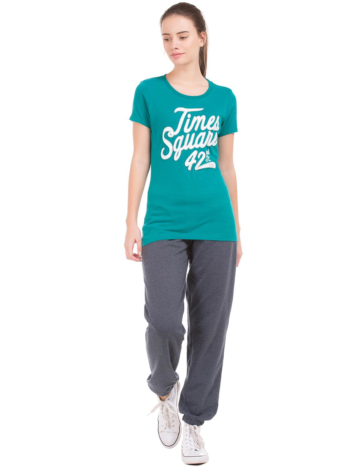 green cotton regular tee - 17665311 - Zoom Image - 4