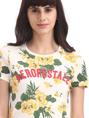 white cotton regular tee - 17665355 - Standard Image - 6