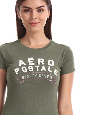 green cotton regular tee - 17665365 - Standard Image - 6